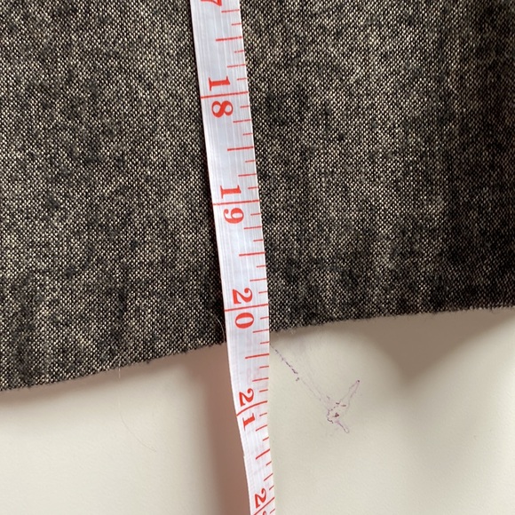 Apanage brown tweed skirt size 6 - Picture 10 of 10